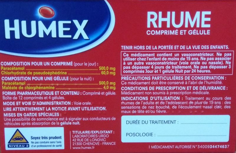 Humex Rhume